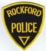 Rockford, Illinois  Police  (Old Style, Cloth Background)