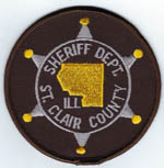 St. Clair County, Illinois  SD.  (Old Style, Brown)