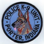 Porter, Indiana  Police  K-9