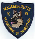 Massachusetts Dept. of Correction  K-9