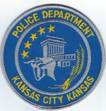 Kansas City, Kansas  Police  (Old Style) Left