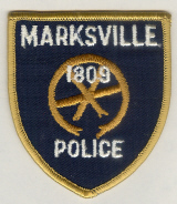 Marksville, Louisiana  Police  (Gold Border)