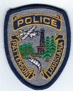 Patterson, Louisiana  Police  Hat Patch