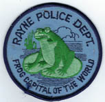 Rayne, Louisiana PD.  (Old Style)