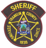 Franklin County, Maine  Sheriff