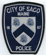 Saco, Maine  Police  (Blue)