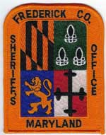 Frederick County, Maryland  S.O.  (Variation in seal)