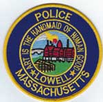Lowell, Massachusetts  Police  (Variation is seal)