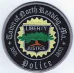 North Reading, Massachusetts  Police  (Old Style, Tree)