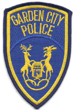 Garden City, Michigan  Police  (Blue & Gold Border)