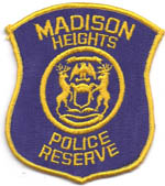 Madison Heights, Michigan  Police Reserve