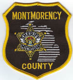 Montmorency County, Michigan  Sheriff  (Brown, Cloth Background)
