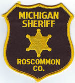 Roscommon County, Michigan  Sheriff  (Old Style)