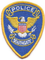 Southgate, Michigan  Police  (Small, 3 3/4 in tall)