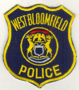 West Bloomfield, Michigan  Police  (Old Style, Sewn in border)