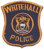 Whitehall, Michigan  Police  (Sewn in Border)