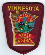 Minnesota State Patrol  Hat Patch  (Old Style)