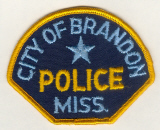 Brandon, Mississippi  Police  (Old Style)