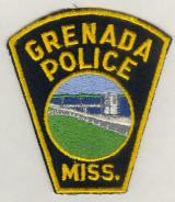 Grenada, Mississippi  Police  (Old Style) (Gold, Tombstone)