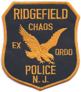 Ridgefield, New Jersey  Police  (Cloth Background)