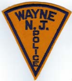 Wayne, New Jersey  Police  (Felt Triangle)
