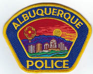 Albuquerque, New Mexico  Police    (Gold on Blue)
