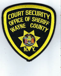 Wayne County, New York  Office of Sheriff  Court Security