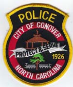 Conover, North Carolina  Police