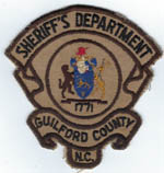 Guilford County, North Carolina  SD.  (USED, Old Style)