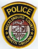 Mecklenburg County, North Carolina  Police  (Old Style)