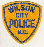 Wilson City, North Carolina  Police  (Felt Bckgnd)