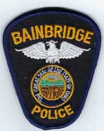 BAINBRIDGEOHPOLICEHATPATCHBLUEBORDERSTD