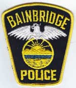 Bainbridge, Ohio  Police  (Old Style, Merrowed Border)