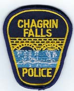Chagrin Falls, Ohio  Police  (Hat Patch)