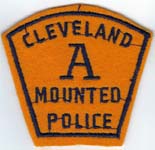 Cleveland, Ohio  Mounted Police A  (Felt)