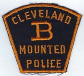 Cleveland, Ohio  Mounted Police B  (Black Cloth)