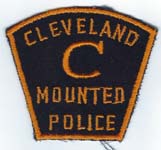 Cleveland, Ohio  Mounted Police C  (Black Cloth)