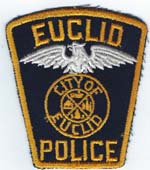 Euclid, Ohio  Police  (Sewn in border)