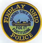 Findlay, Ohio  Police  (Multihead stitching)