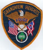 Grandview Heights, Ohio  Police  (Dark Blue) (Old, Old Style)