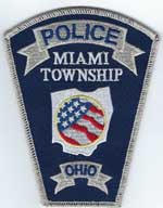 Miami Twp, Ohio  Police  (Silver Mylar)