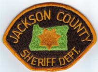 Jackson County, Oregon  SD.  (Old Style, Cheesecloth backing)