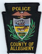 Allegheny County, Pennsylvania  Police  (Hat Patch)