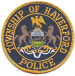 Haverford, Pennsylvania  Police  (Twp. of.)( Round)