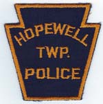 Hopewell Twp, Pennsylvania  Police  (Gold)