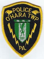 O' Hara Twp, Pennsylvania  Police  (Hat Patch)