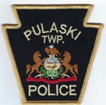 Pulaski Twp, Pennsylvania  Police  (Old Style, Keystone)
