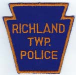 Richland Twp, Pennsylvania  Police
