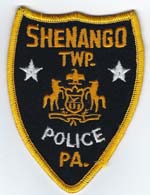 Shenango Twp, Pennsylvania  Police  (Smaller, 4 inch tall)