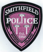 Smithfield, Rhode Island  Police  (Pink patch)